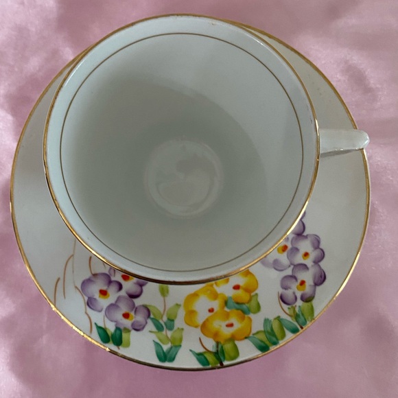 EUC VTG T. F. & S LTD PHOENIX CHINA TEACUP AND SAUCER - Picture 5 of 13